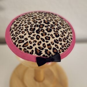 Handmade Leopard Fascinator